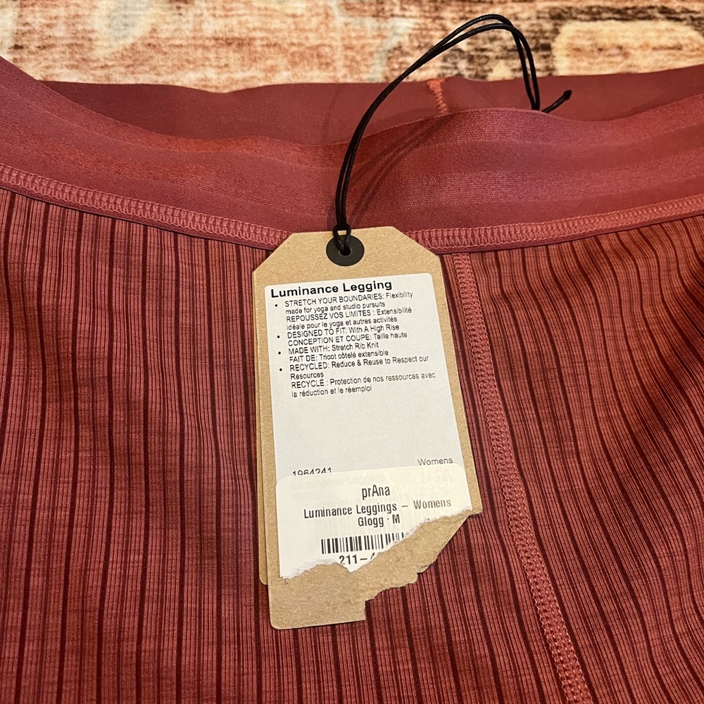 Prana Luminance Legging Glogg Women‎ NWT - Picture 2 of 9